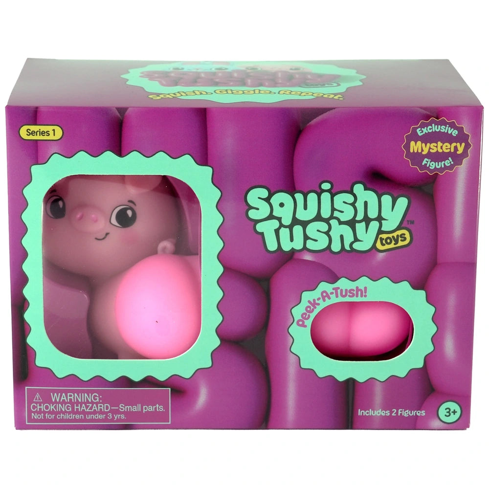 Squishy Tushy Toys Double Bubble Butts 3" Figures Assortment