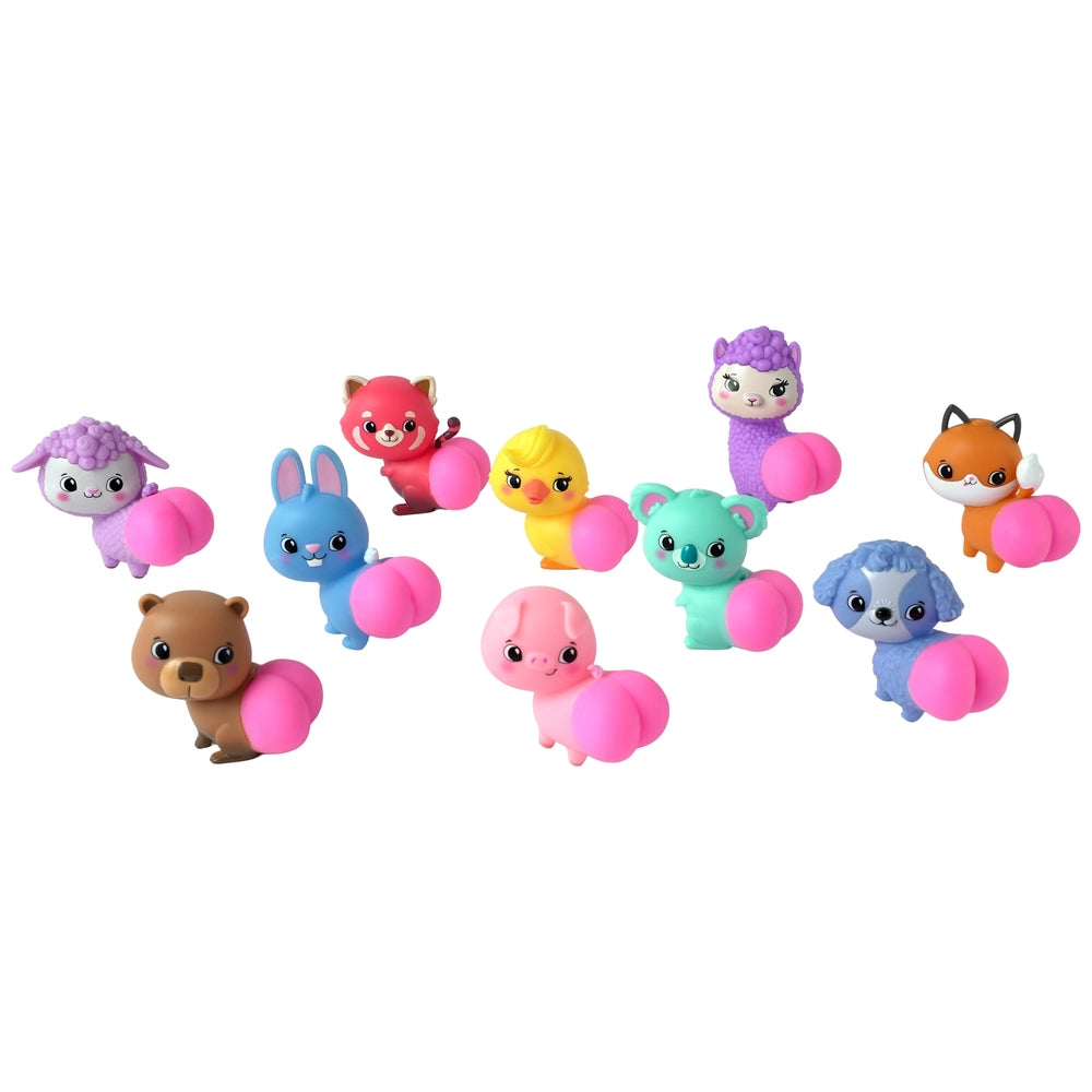 Squishy Tushy Toys Double Bubble Butts 3" Figures Assortment