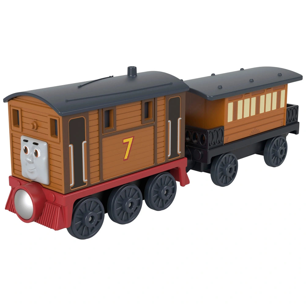 Thomas & Friends Push Along Diecast Train Toby & Henrietta