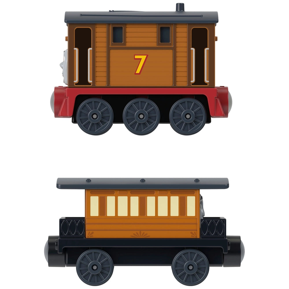 Thomas & Friends Push Along Diecast Train Toby & Henrietta