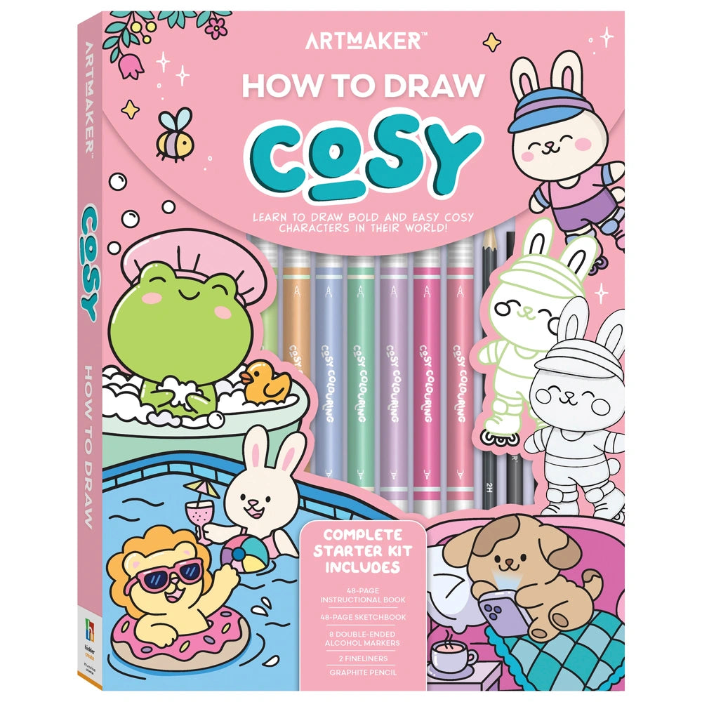 Art Maker How To Draw Cosy Moments Starter Kit