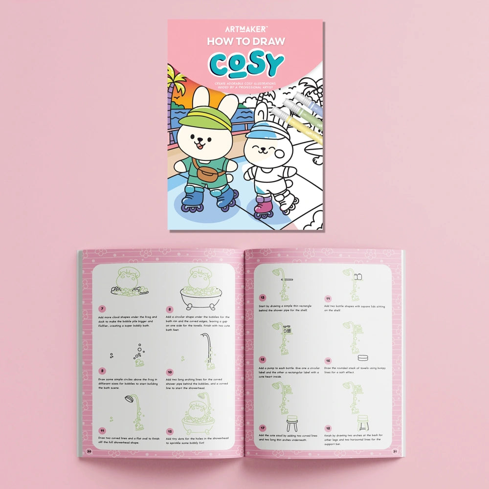 Art Maker How To Draw Cosy Moments Starter Kit