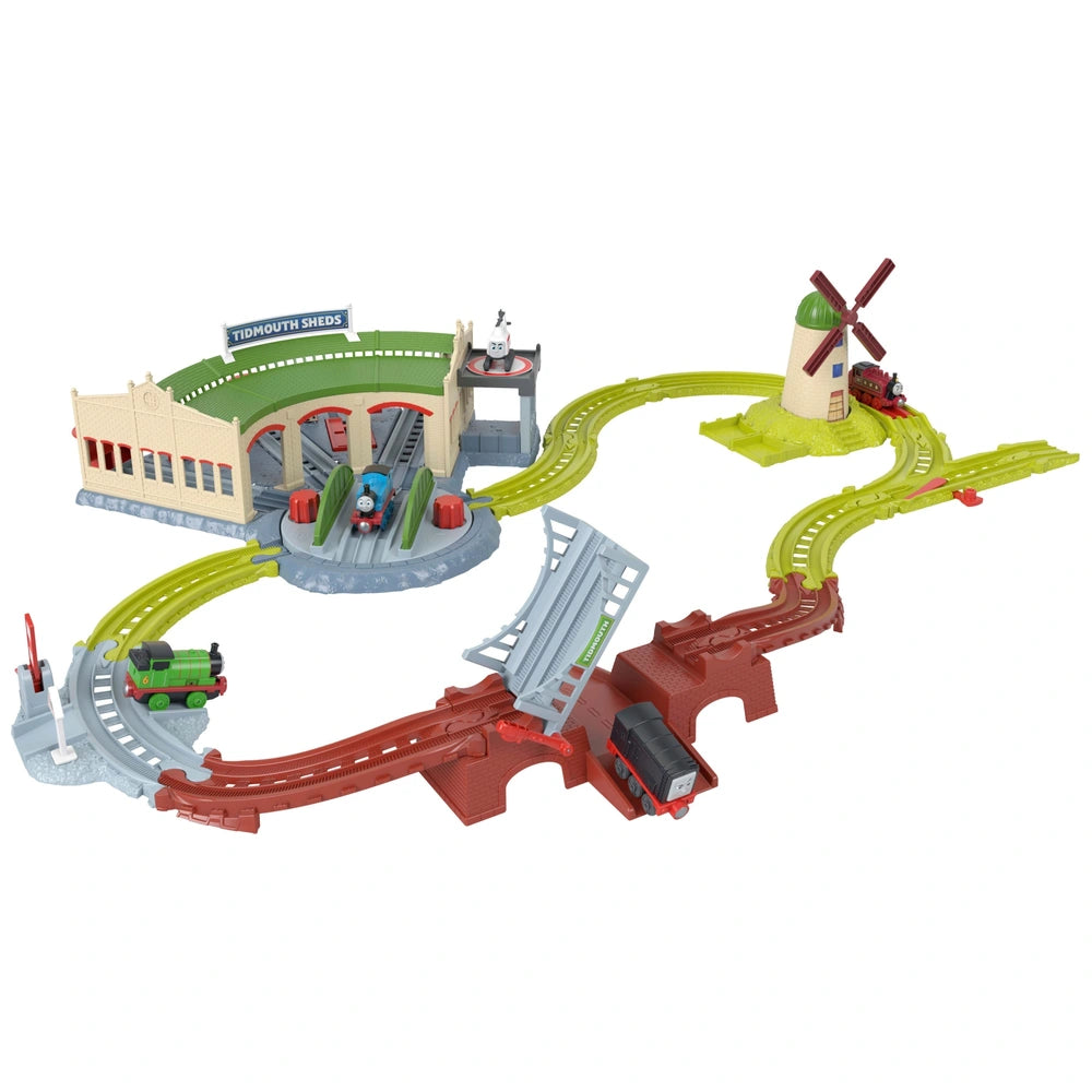 Fisher-Price Thomas & Friends Exploring Tidmouth Sheds Train Set