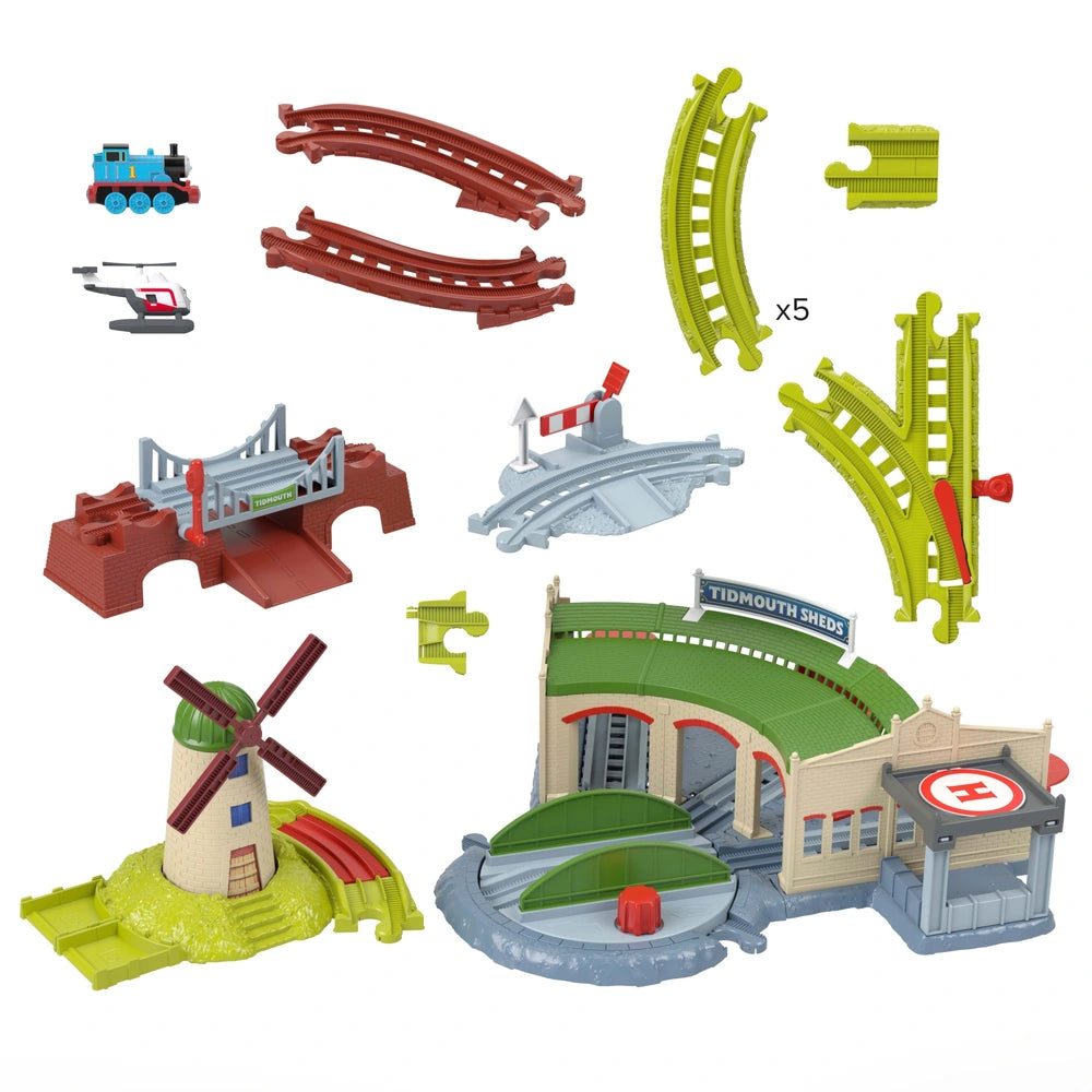 Fisher-Price Thomas & Friends Exploring Tidmouth Sheds Train Set