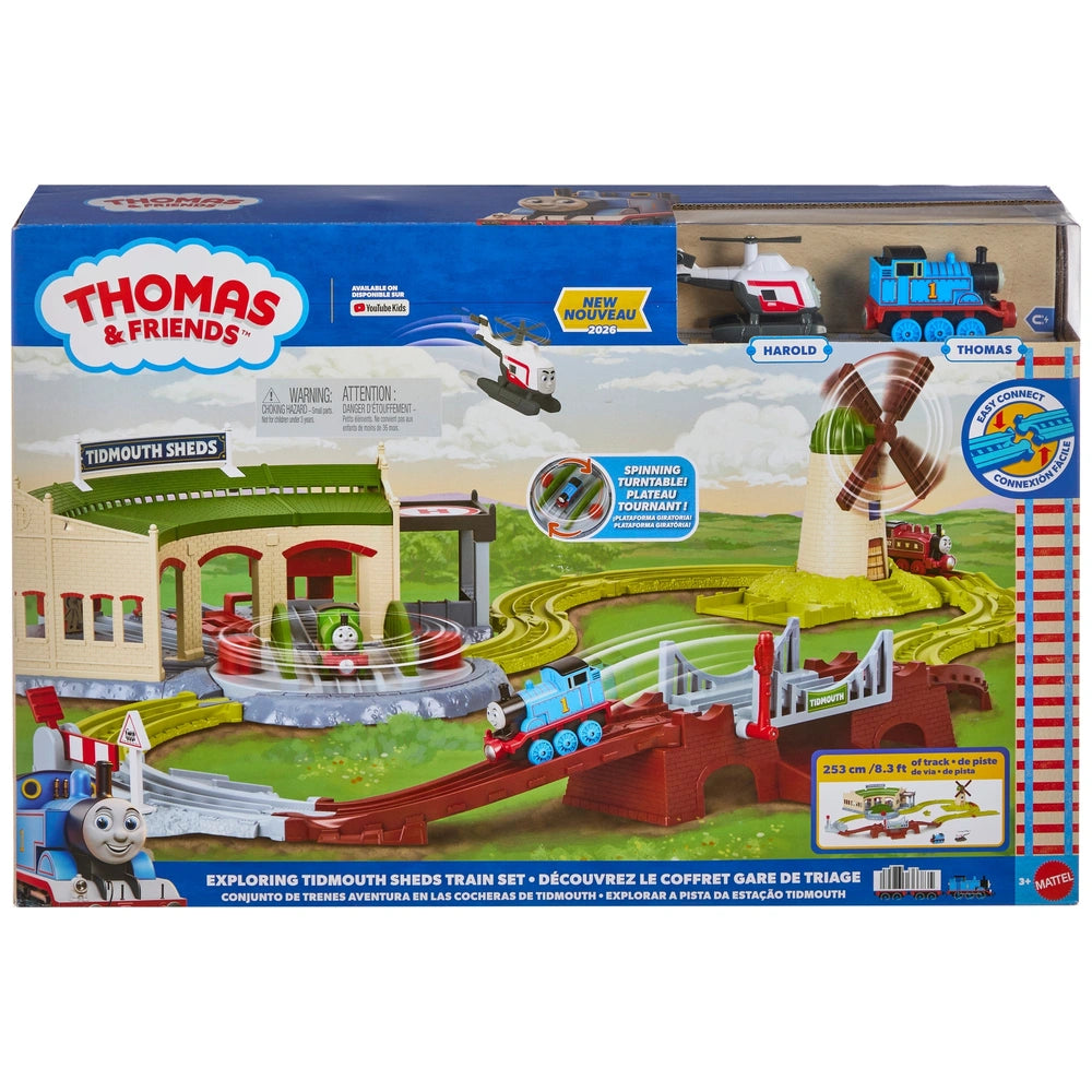 Fisher-Price Thomas & Friends Exploring Tidmouth Sheds Train Set