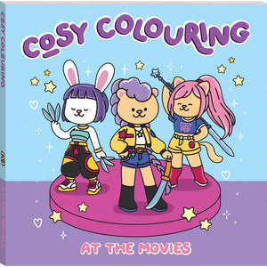 Art Maker Cosy Colouring Book At The Movies