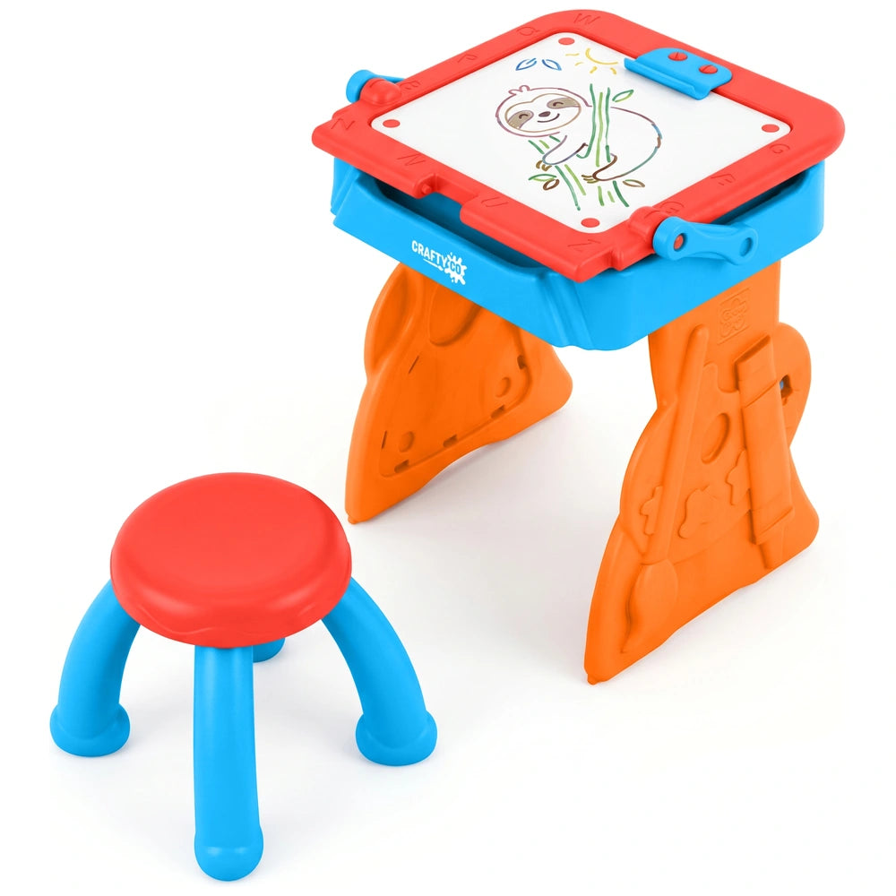 Crafty Co. Qwikflip 2-Sided Easel And Desk 2 In 1