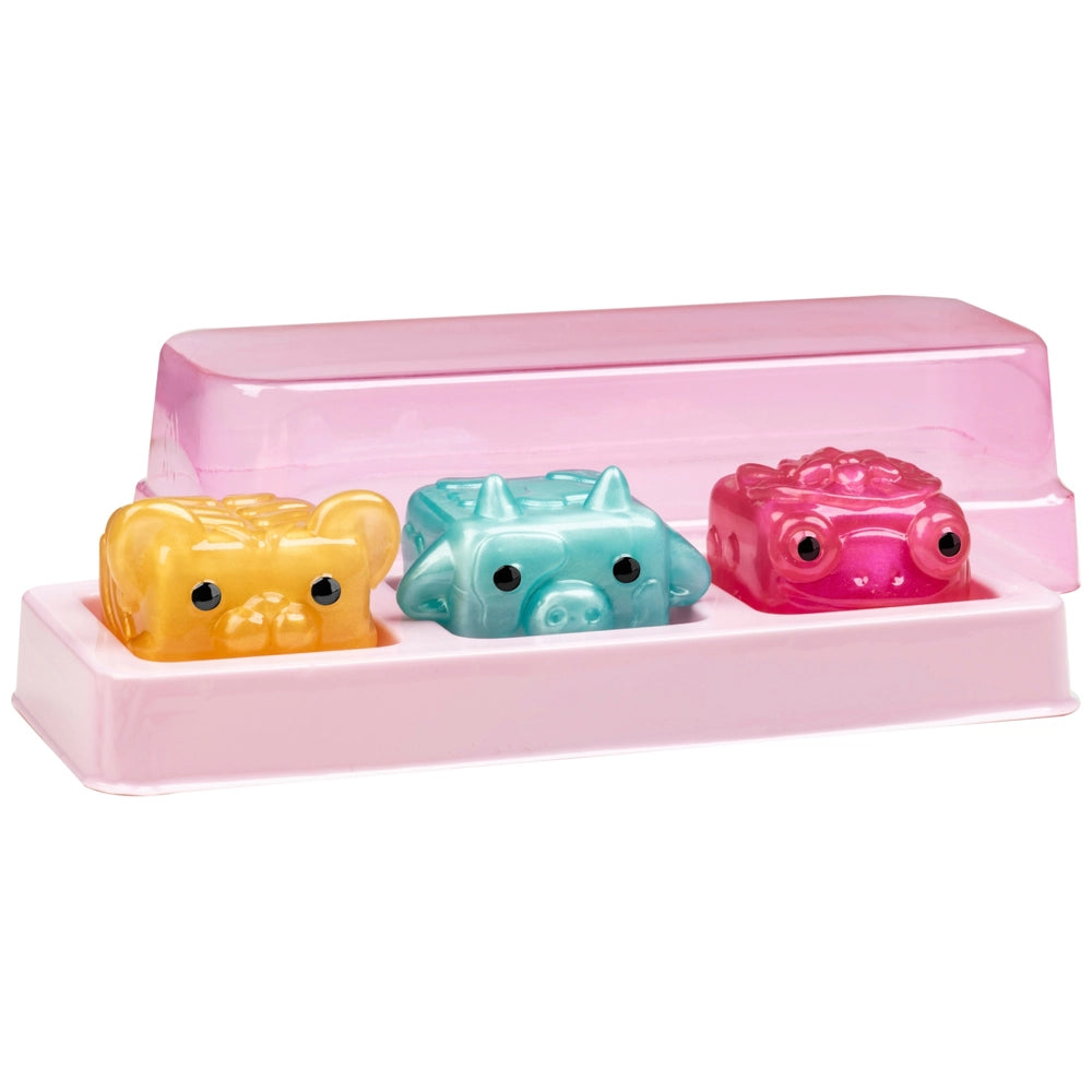 Mushykinz Mystery Mini Mushy Gemz Taba Squishies Fidget Toy 3 Pack Assortment