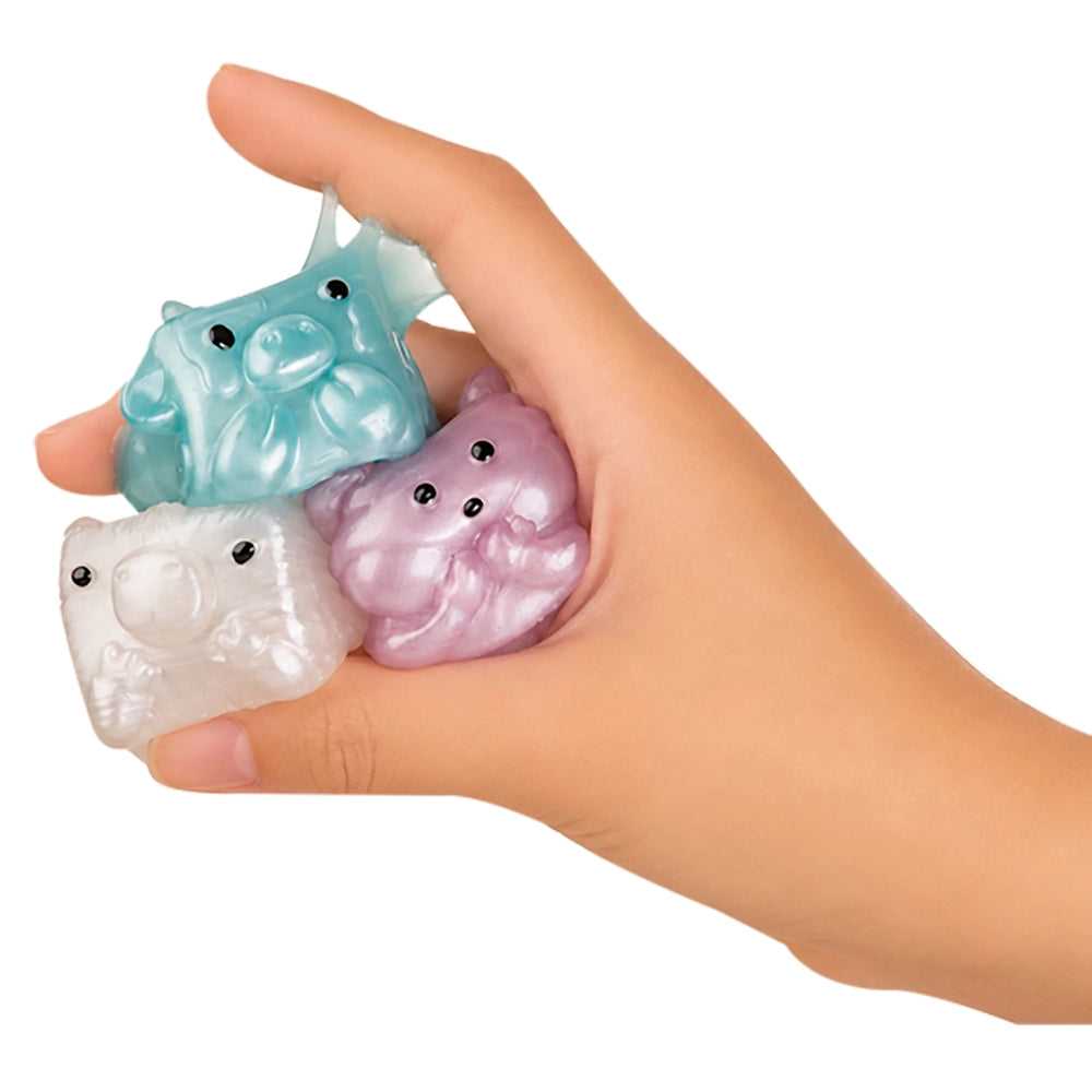 Mushykinz Mystery Mini Mushy Gemz Taba Squishies Fidget Toy 3 Pack Assortment