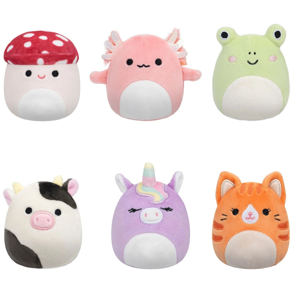 Original Squishmallows Plush Mallowmees 7Cm