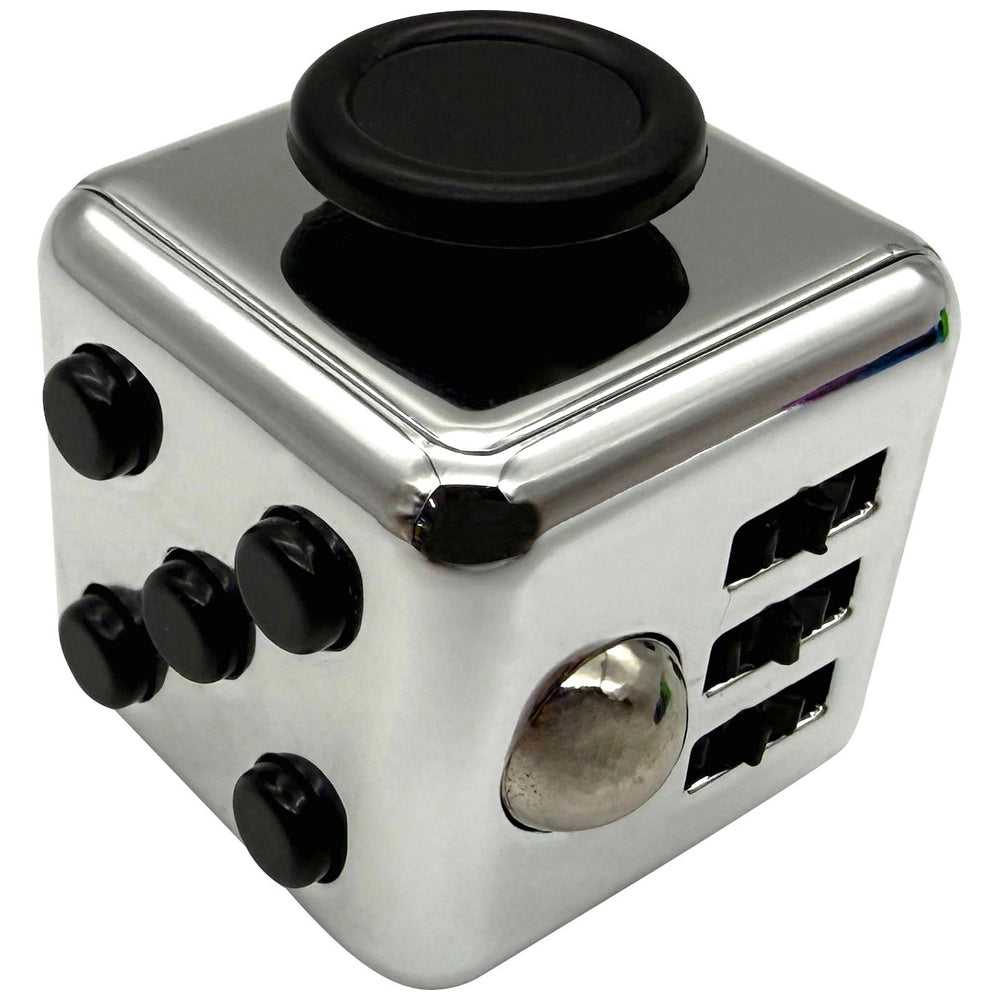 Pocket Play Metallic Fidget Cube Assortment