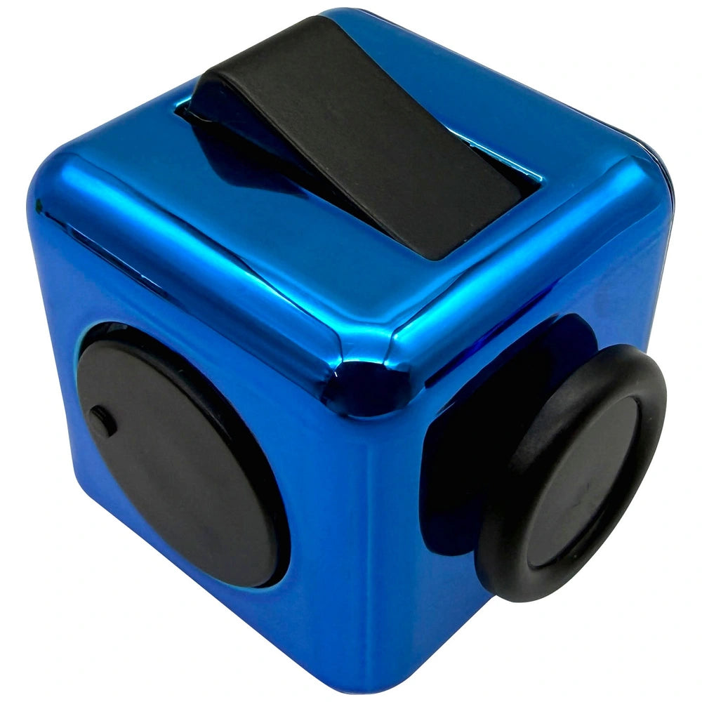 Pocket Play Metallic Fidget Cube Assortment
