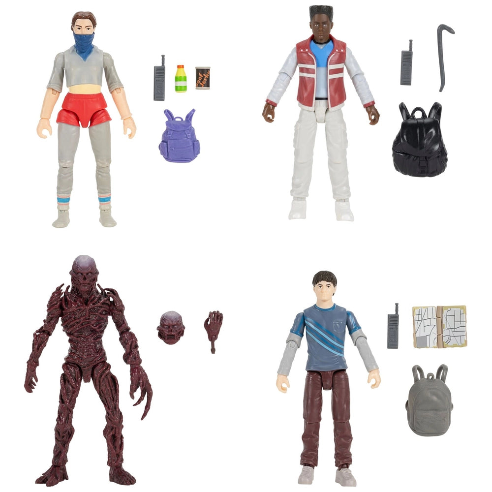 Netflix Stranger Things: The Abyss Action Figure 4 Pack 10Cm