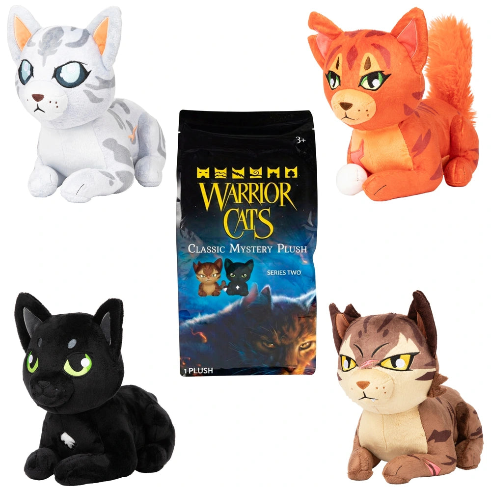 Warrior Cats Classic Mystery Plush Series 2 Assortment