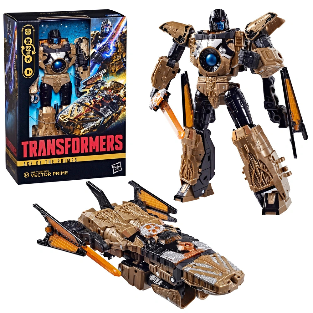 Transformers Age Of The Primes Action Figure Voyager Class Vector Prime