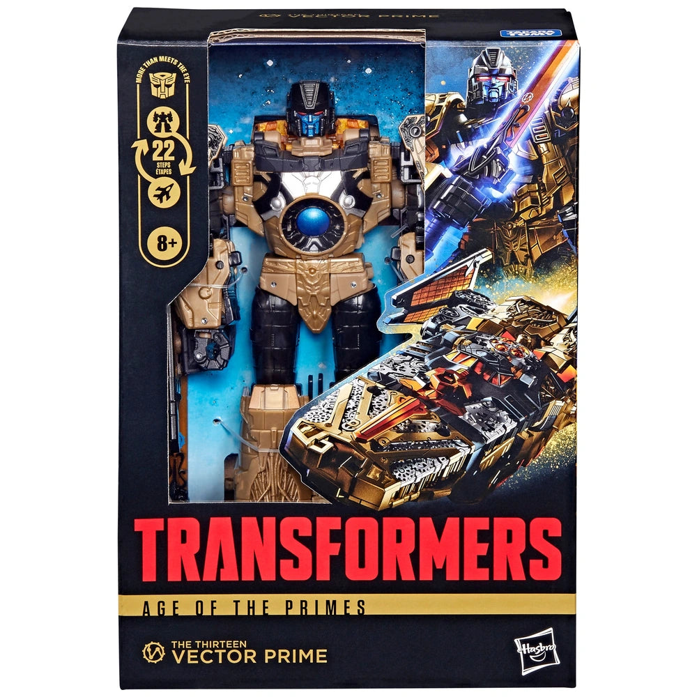 Transformers Age Of The Primes Action Figure Voyager Class Vector Prime