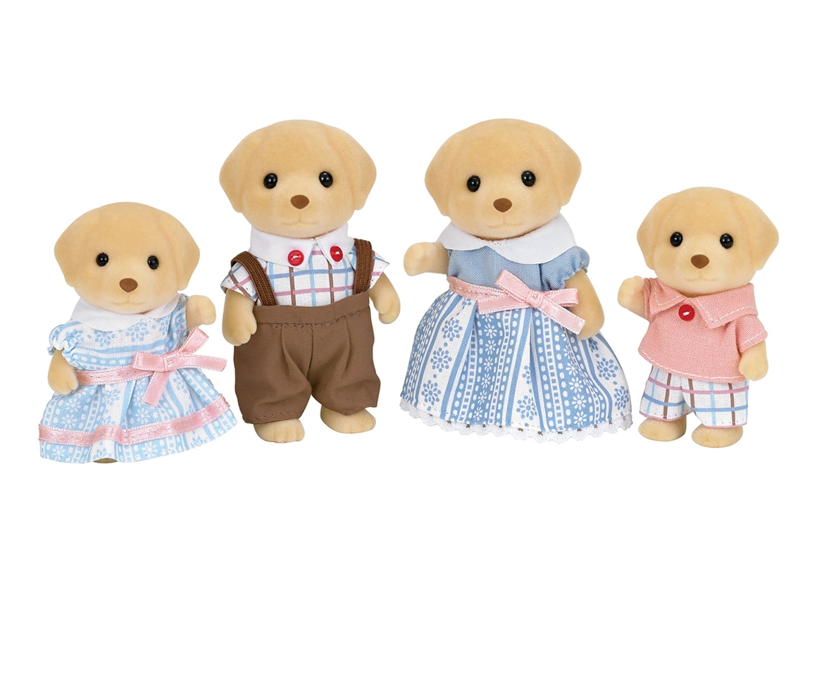 Sylvanian Famillies Yellow Labrador Family