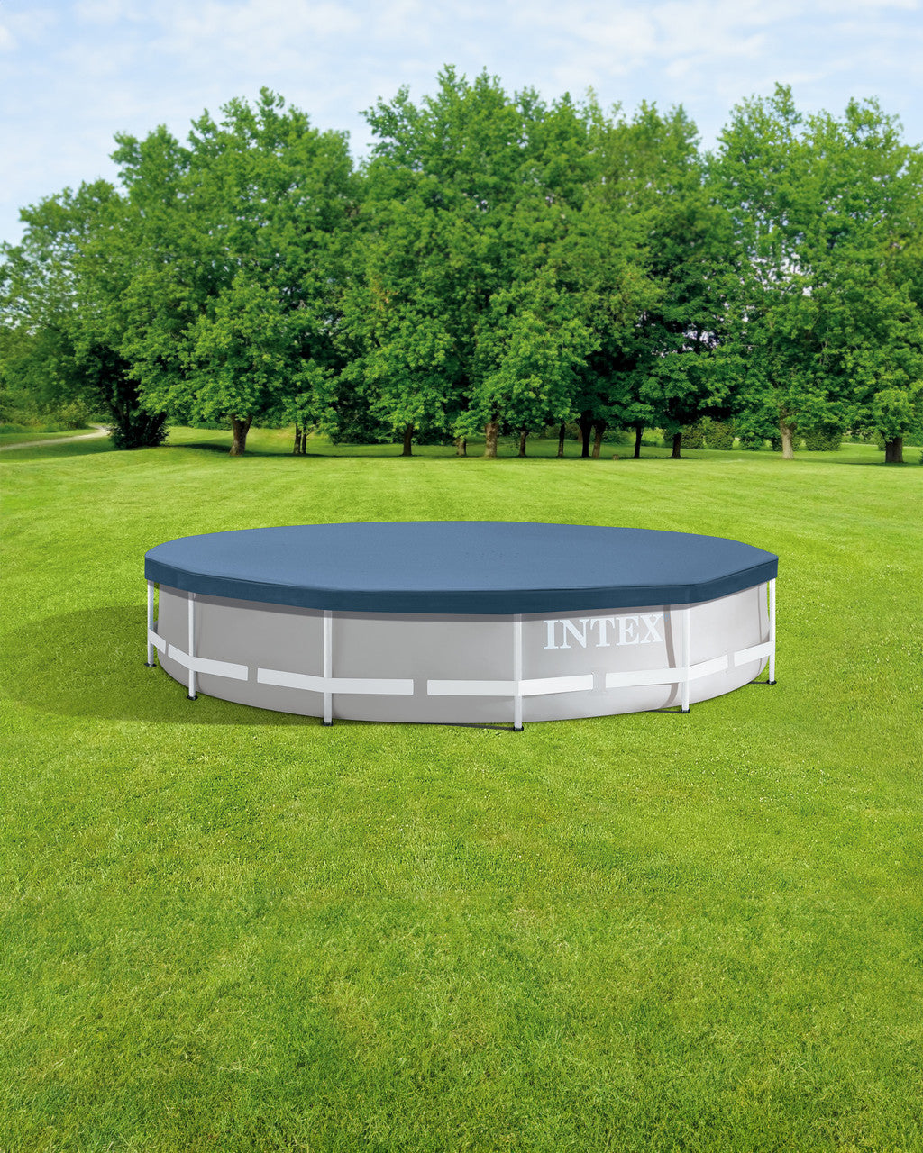 Intex Pool Cover For 12Ft Round Metal Frame Swimming Pools