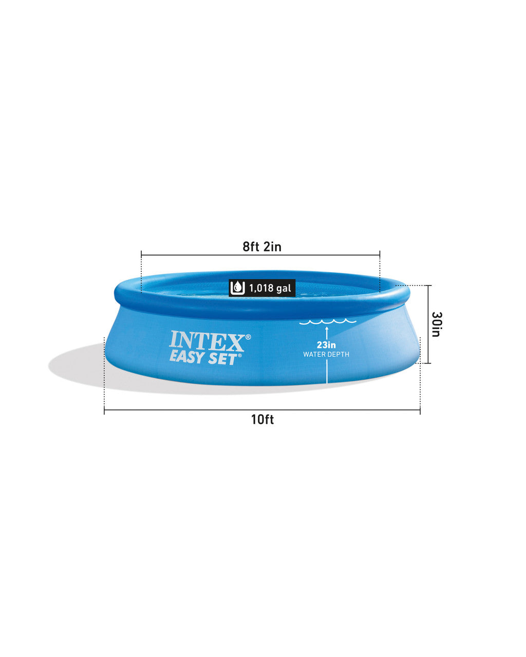 Intex 10Ft Easy Set Pool