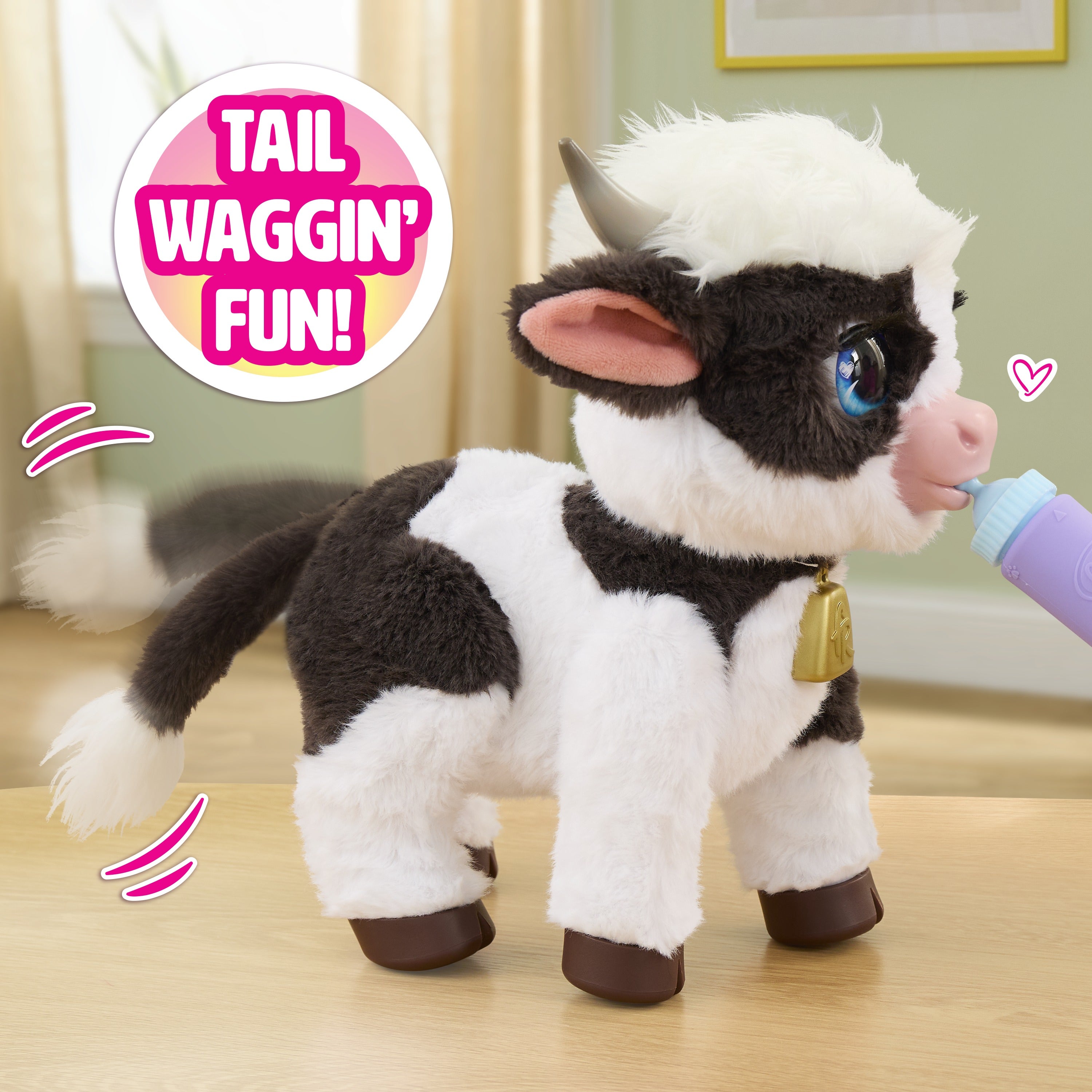 Fur Real Riley The Feed & Follow Cow