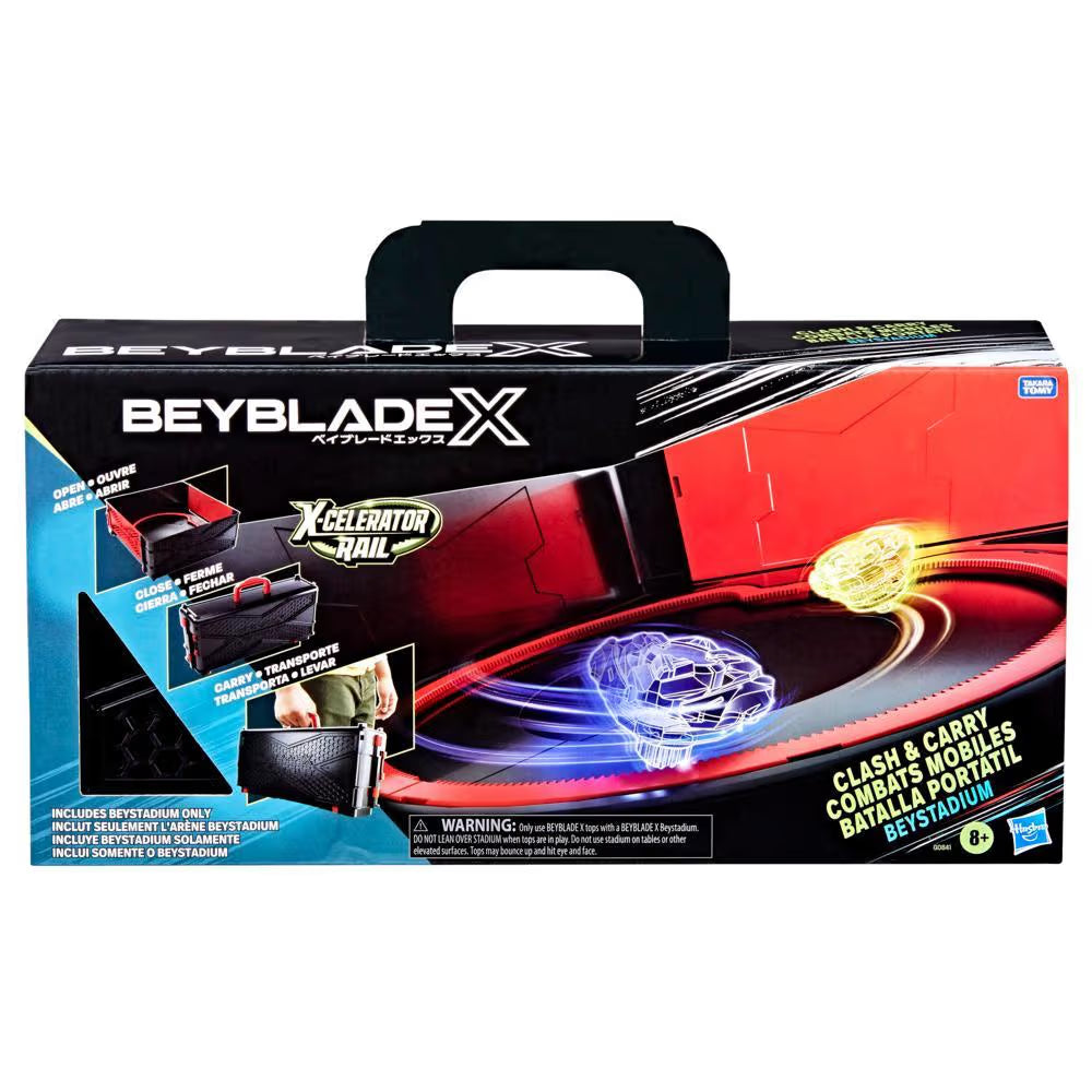 Beyblade X Clash And Carry Beystadium Battle Arena