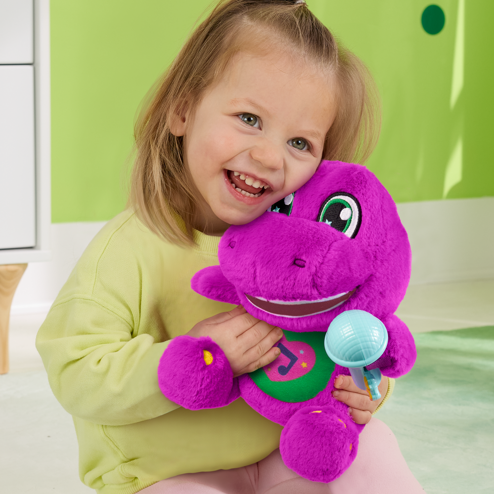 Fisher-Price Barney's World Singing Barney Plush Toy