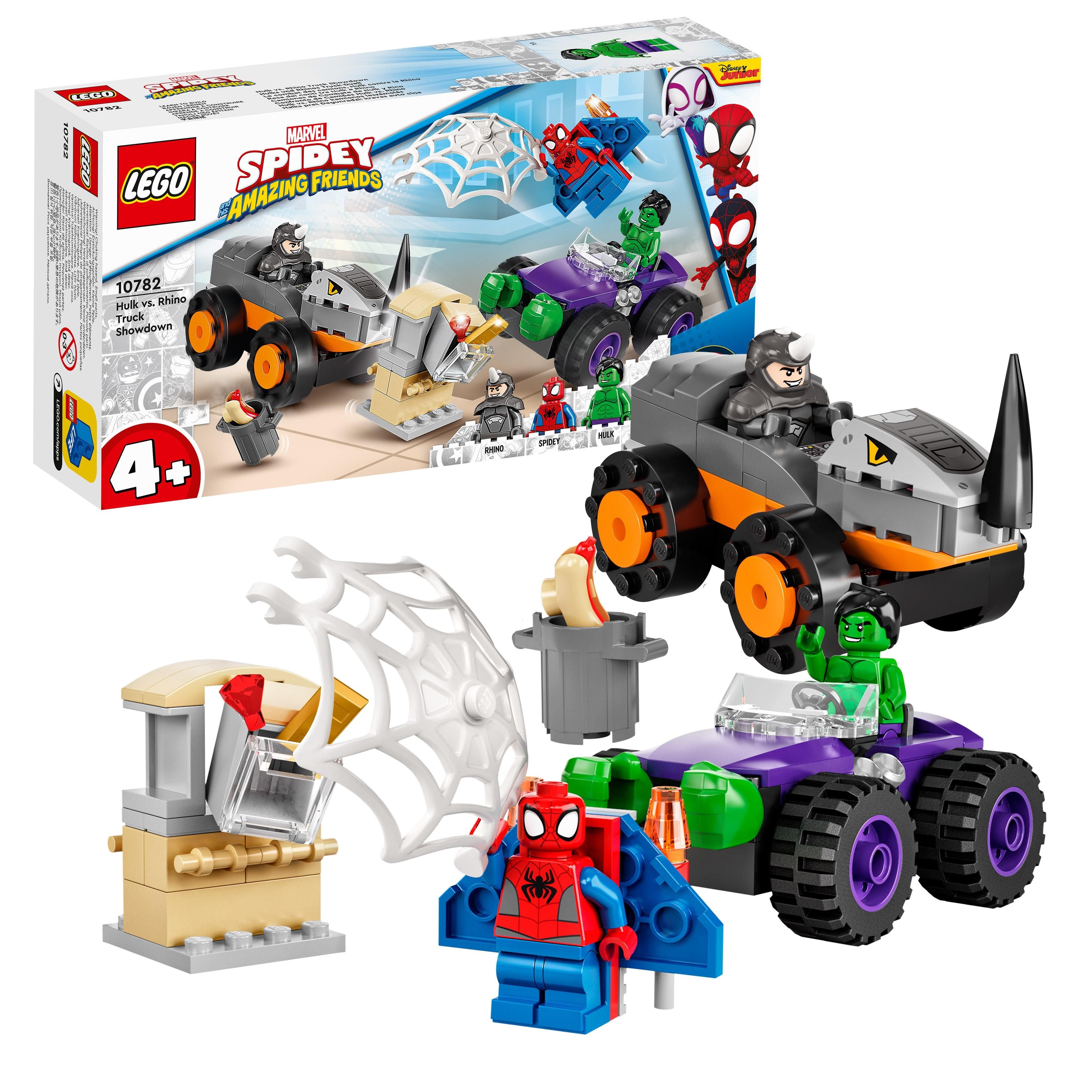 Lego 10782 Hulk Vs. Rhino Truck Showdown