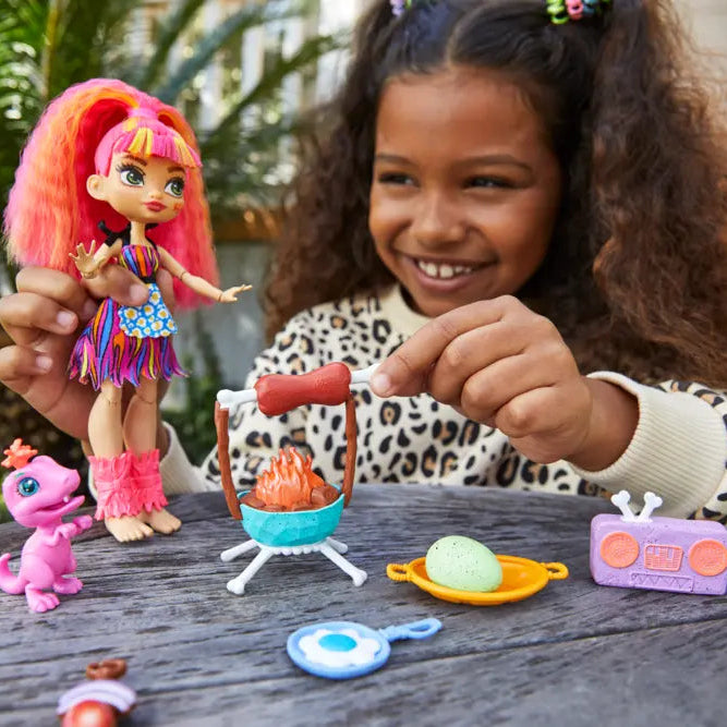 Cave Club™ Wild About Bbqs™ Playset And Emberly™ Doll