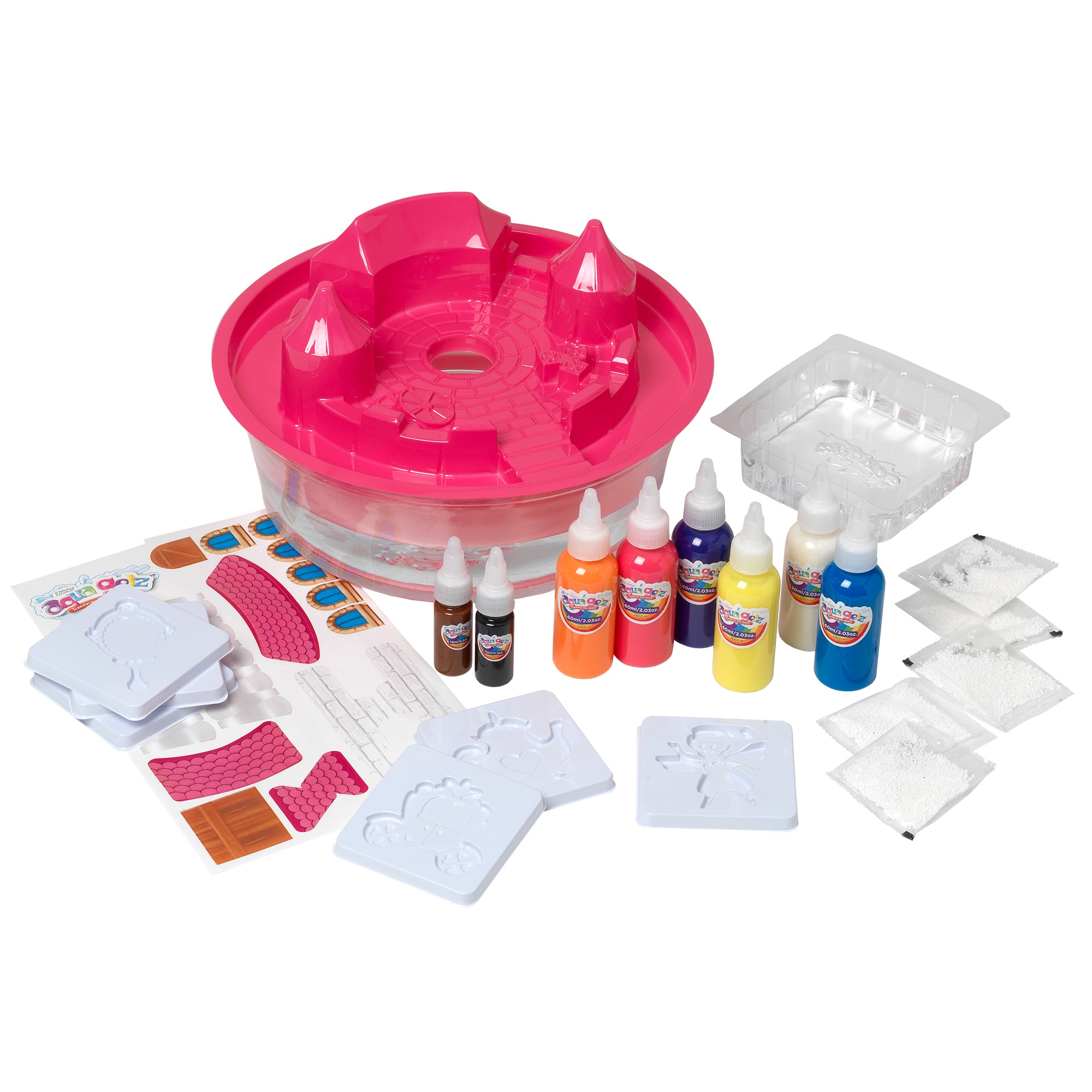 Aquagelz Deluxe Castle Playset - Pink