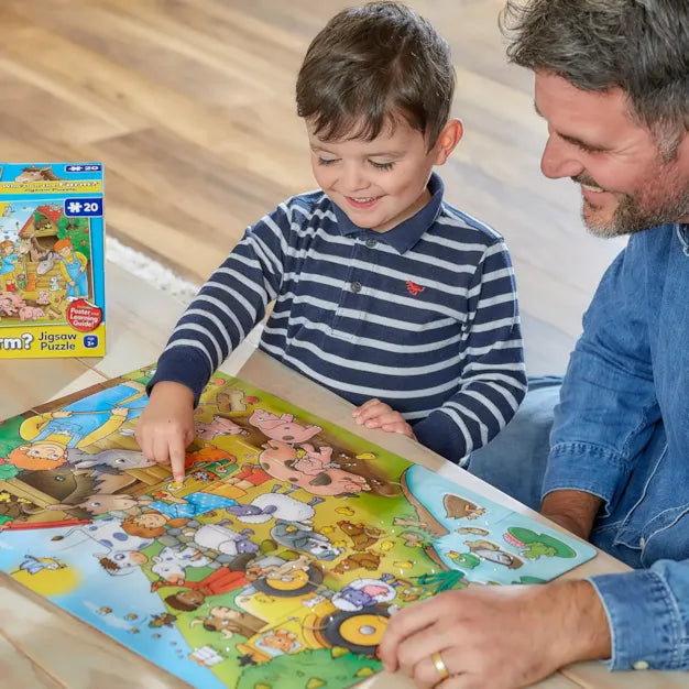 Orchard Toys Who's On The Farm? - Jigsaw