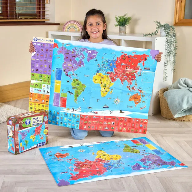 Orchard Toys World Map Giant Puzzle