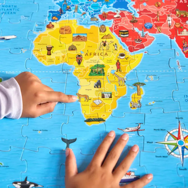 Orchard Toys World Map Giant Puzzle
