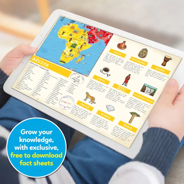 Orchard Toys World Map Giant Puzzle