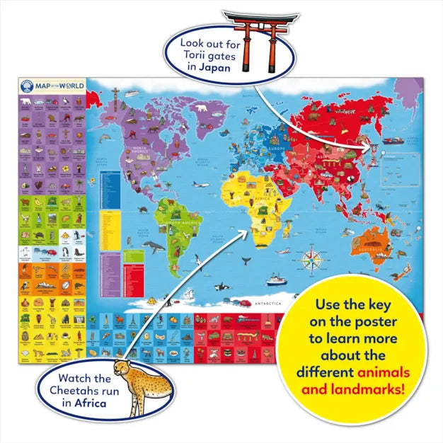 Orchard Toys World Map Giant Puzzle