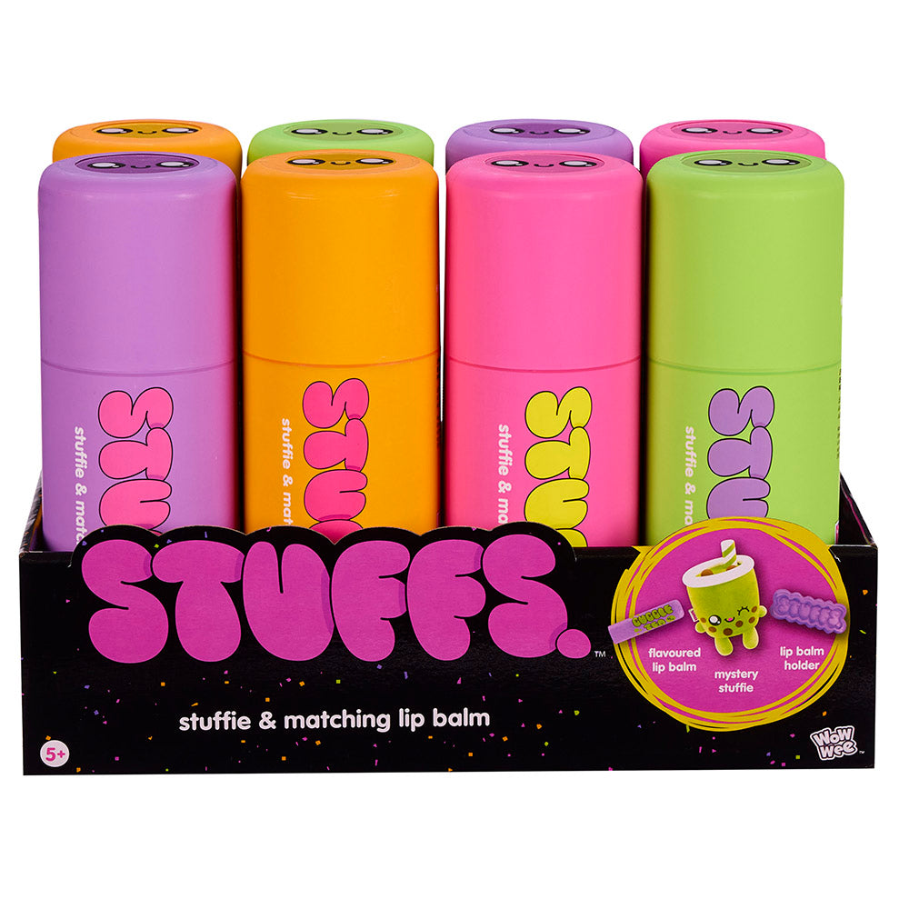 Stuffs. Stuffie And Matching Lip Balm
