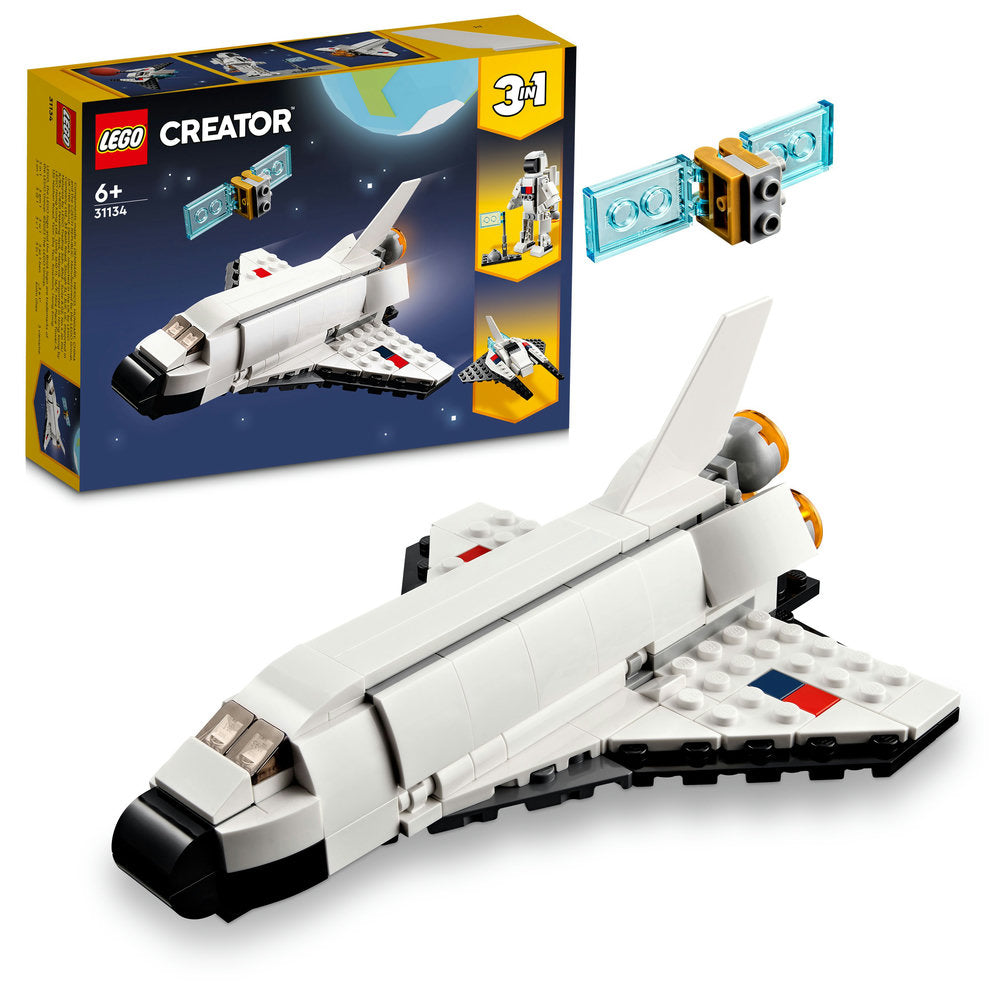 Lego® Creator Space Shuttle 31134 Building Toy Set (144 Pieces)