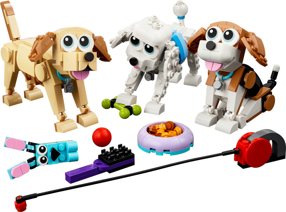Lego® Creator Adorable Dogs 31137 Building Toy Set (475 Pieces)