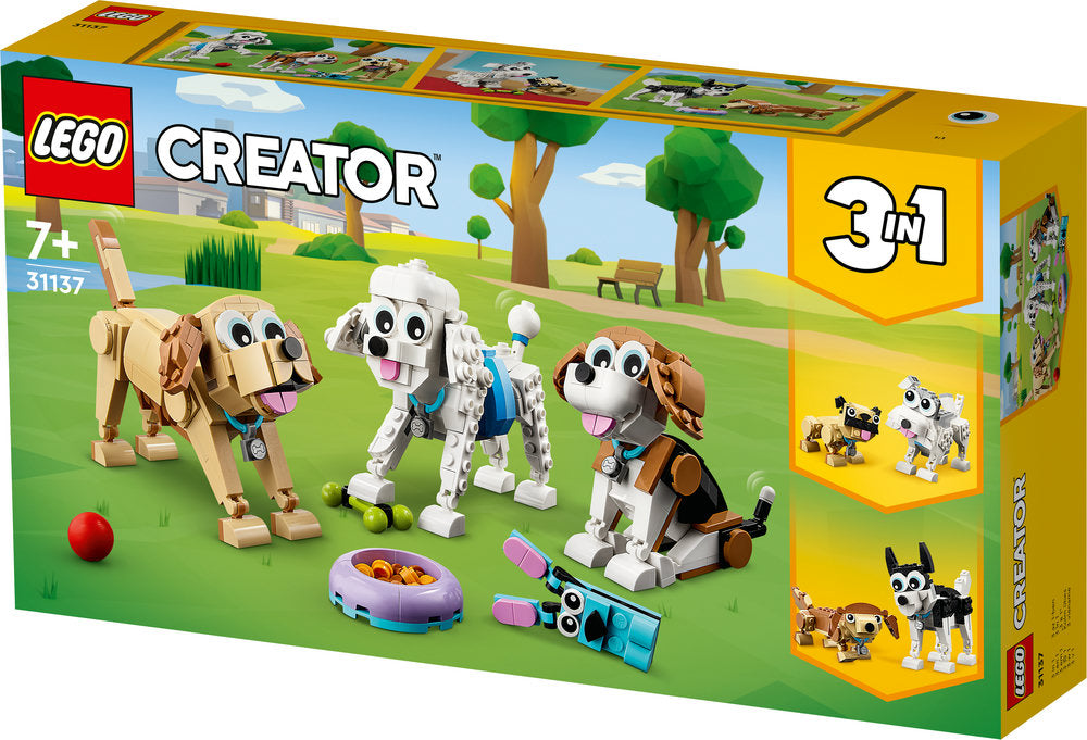 Lego® Creator Adorable Dogs 31137 Building Toy Set (475 Pieces)