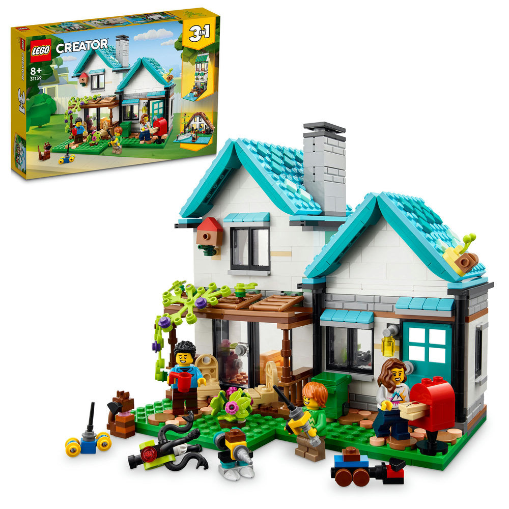 Lego® Creator Cosy House 31139 Building Toy Set (808 Pieces)
