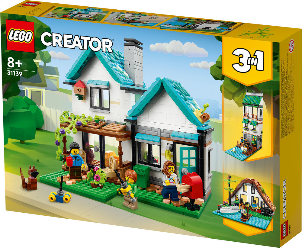 Lego® Creator Cosy House 31139 Building Toy Set (808 Pieces)