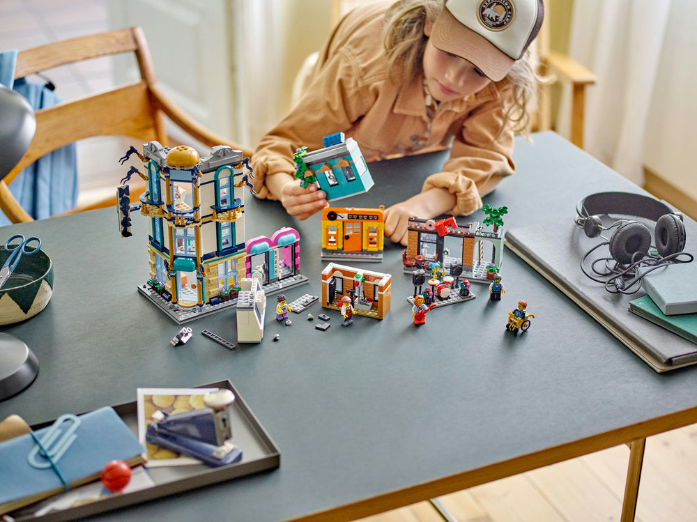 Lego® Creator Main Street 31141 Building Toy Set (1,459 Pieces)