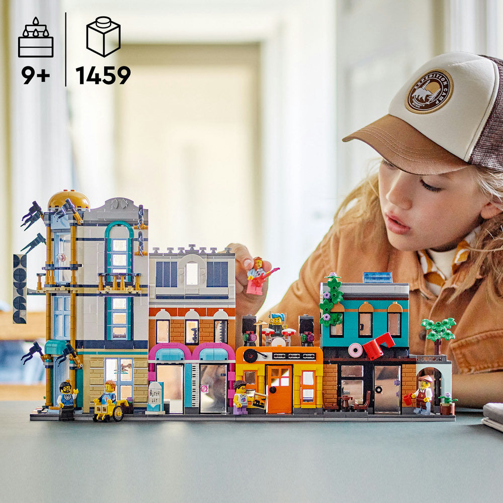 Lego® Creator Main Street 31141 Building Toy Set (1,459 Pieces)