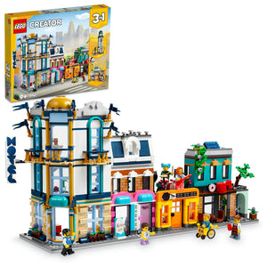 Lego® Creator Main Street 31141 Building Toy Set (1,459 Pieces)