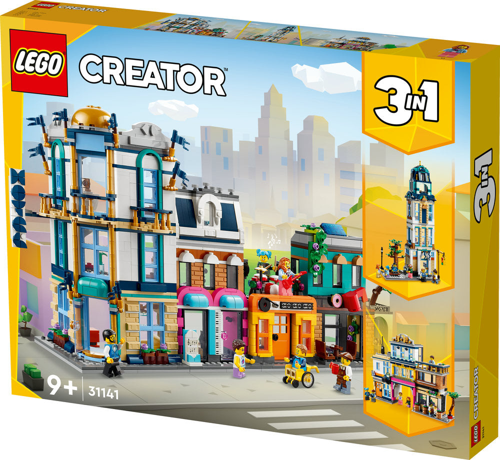 Lego® Creator Main Street 31141 Building Toy Set (1,459 Pieces)