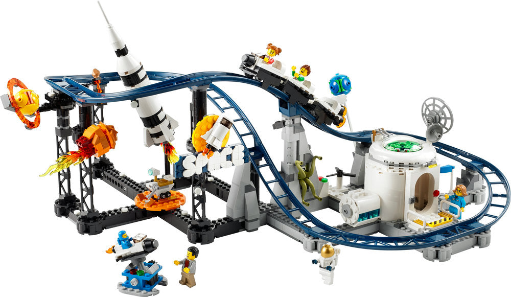 Lego® Creator Space Roller Coaster 31142 Building Toy Set (874 Pieces)