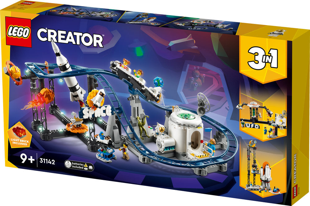 Lego® Creator Space Roller Coaster 31142 Building Toy Set (874 Pieces)