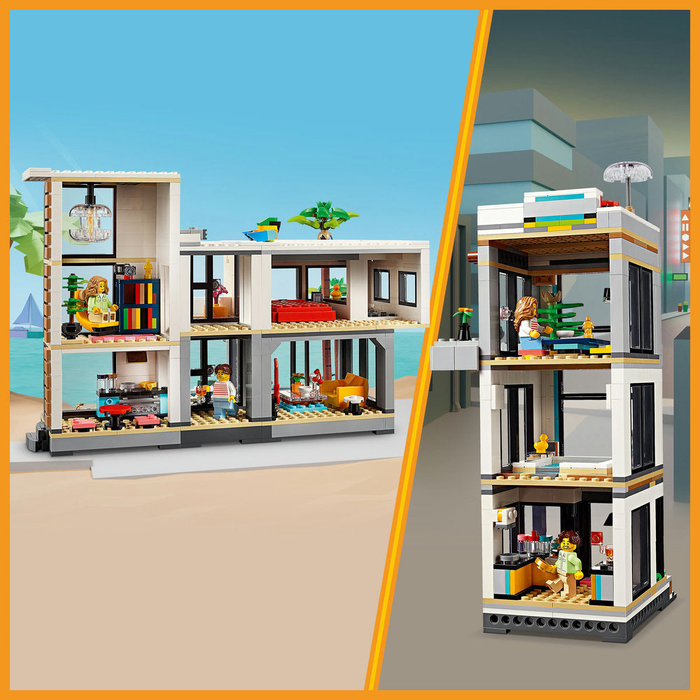 Lego® Creator 3In1 Modern House Toy Playset For Kids 31153
