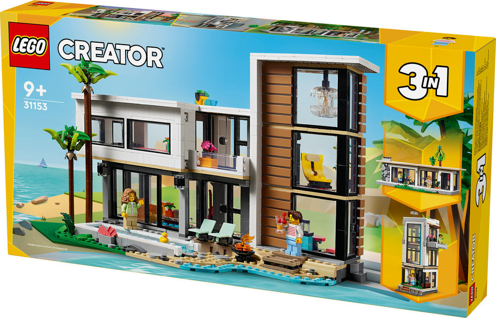 Lego® Creator 3In1 Modern House Toy Playset For Kids 31153