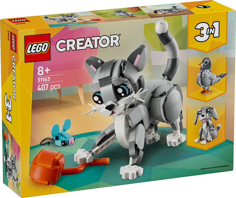 Lego® Creator 3In1 Playful Cat Playset 31163