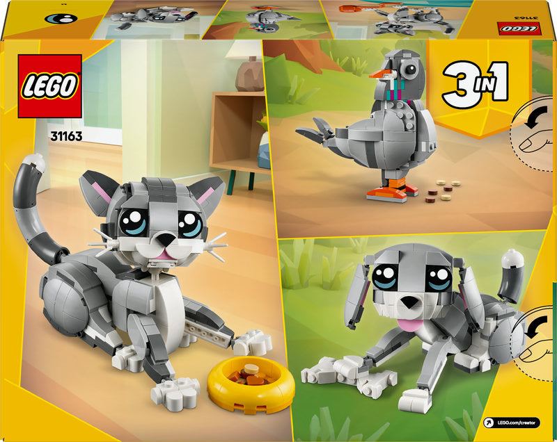 Lego® Creator 3In1 Playful Cat Playset 31163